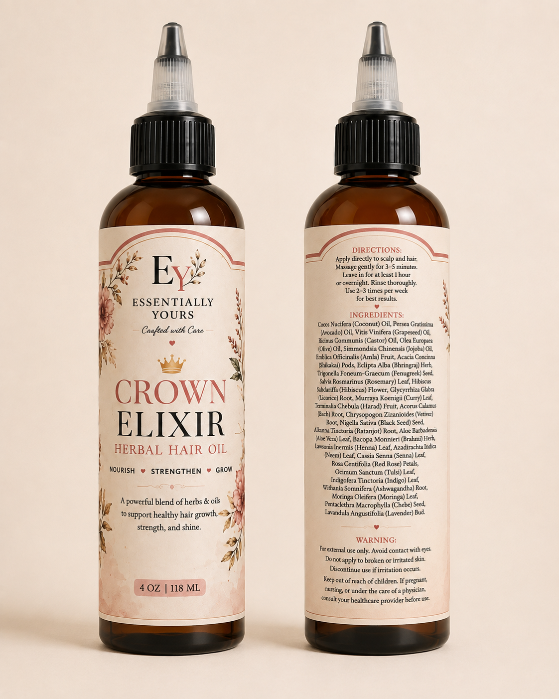 Crown Elixir Herbal Hair Oil