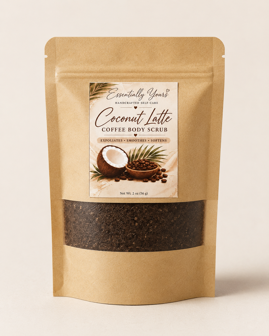 Coconut Latte Coffee Body Scrub