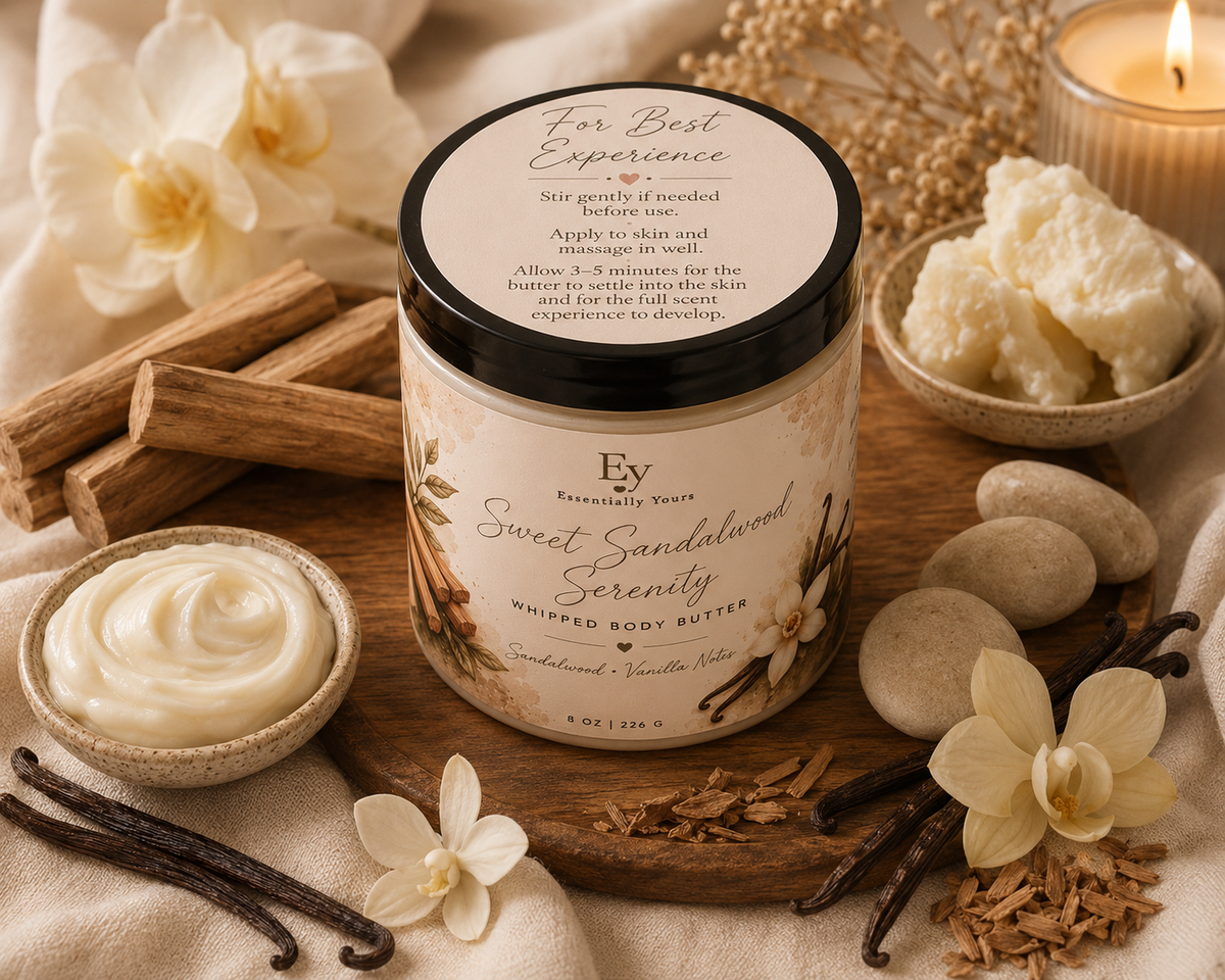 Sweet Sandalwood Serenity Whipped Body Butter