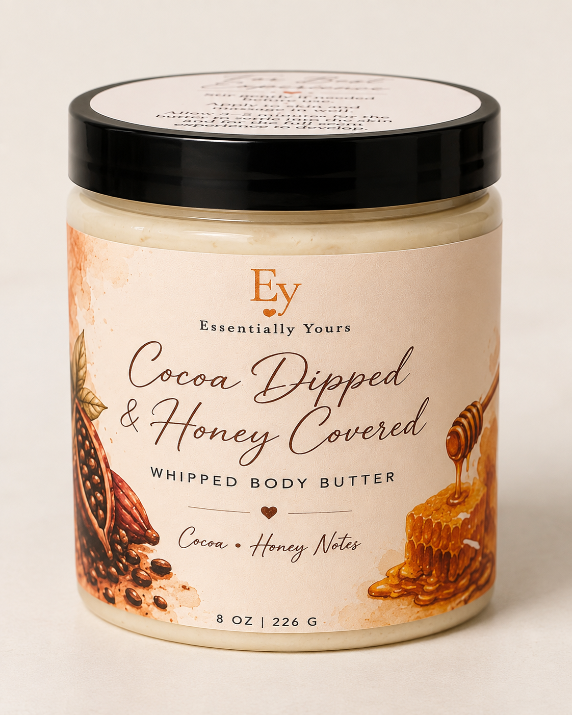 Cocoa Dipped & Honey Covered Whipped Body Butter