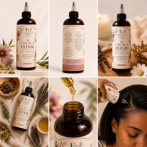 Crown Elixir Herbal Hair Oil