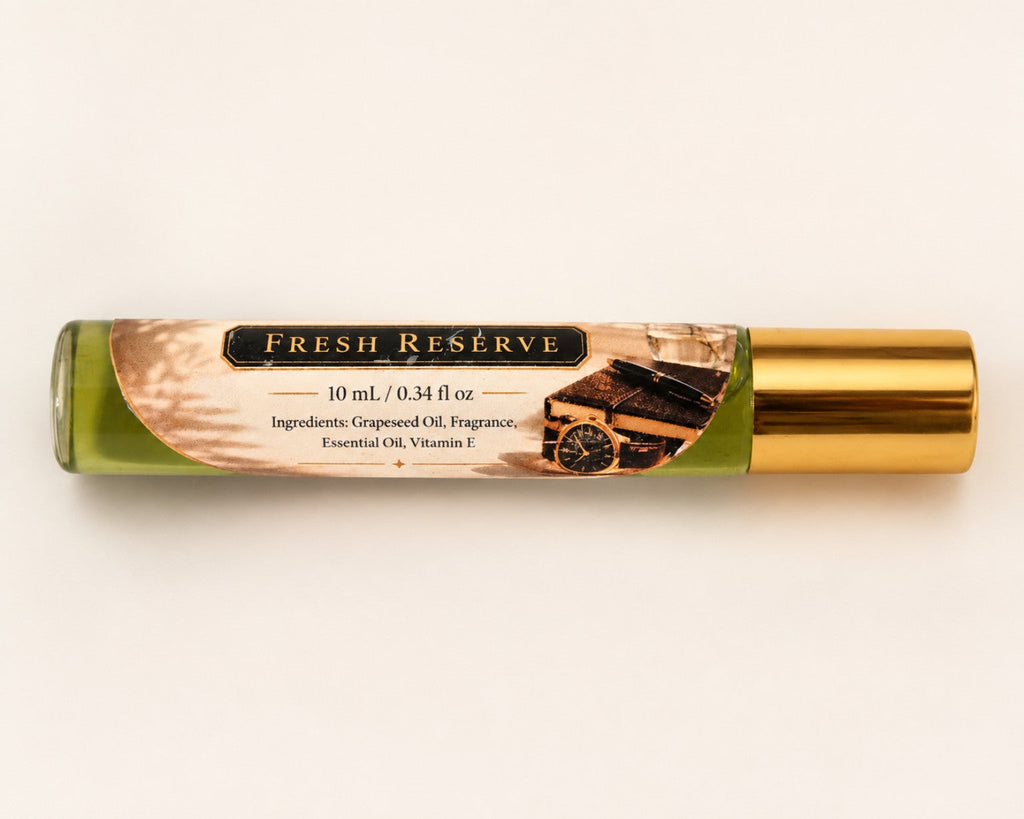 Fresh Reserve 10 mL cologne oil roller from The Gentleman’s Reserve by Essentially Yours