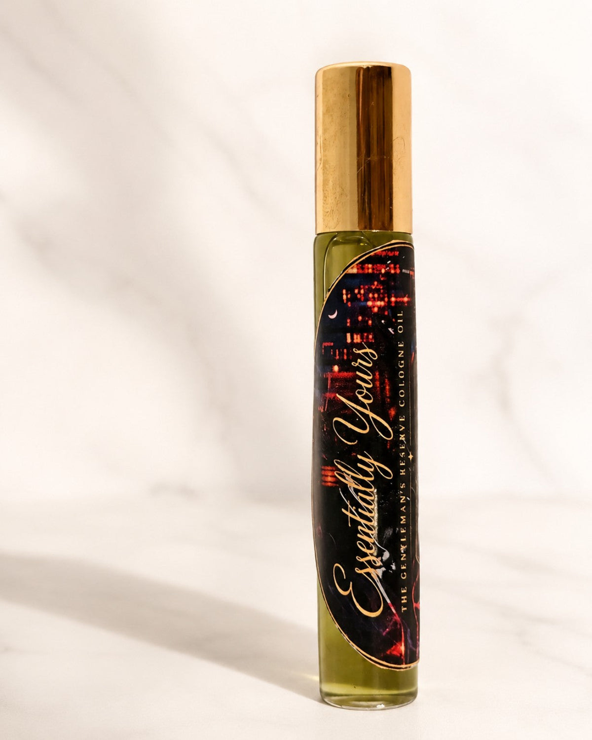 Essentially Yours The Gentleman’s Reserve cologne oil roller standing upright